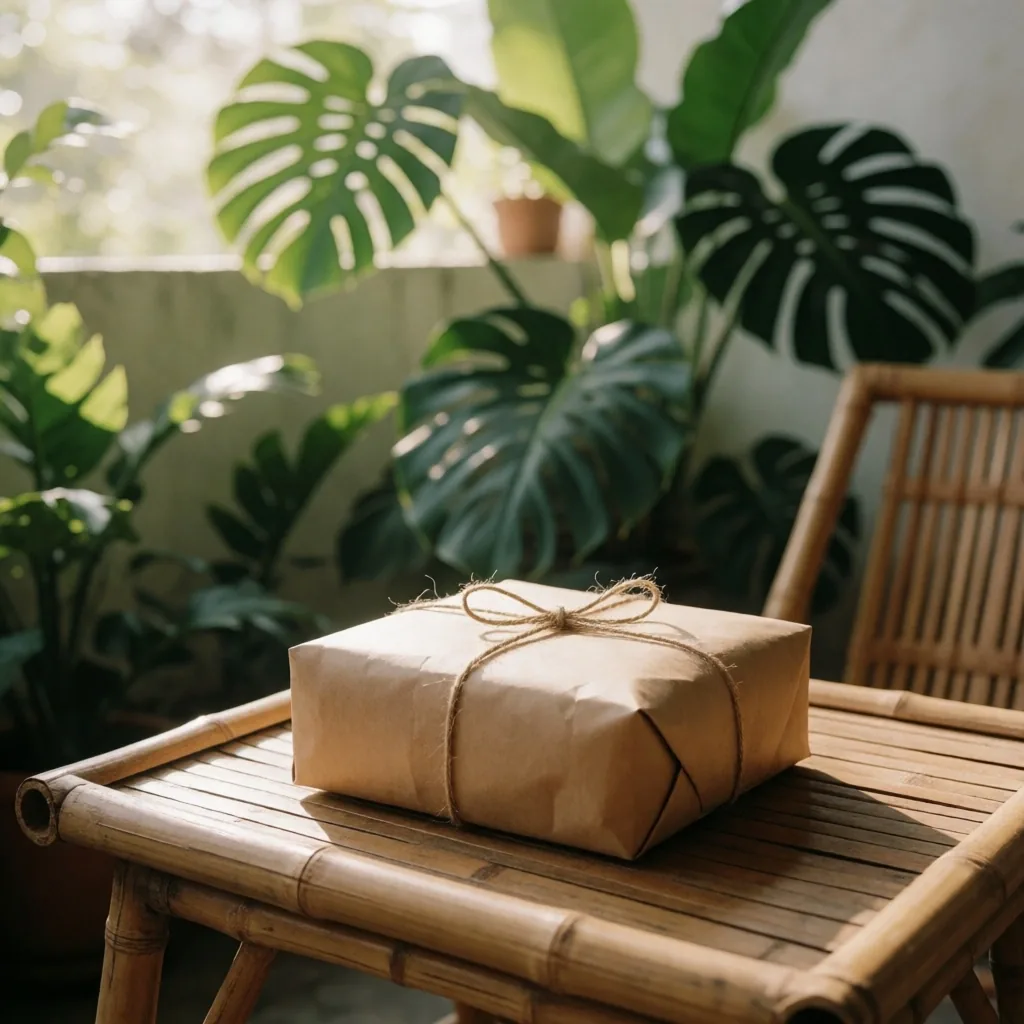 A PrimaVita shipment packaged with botanical elements